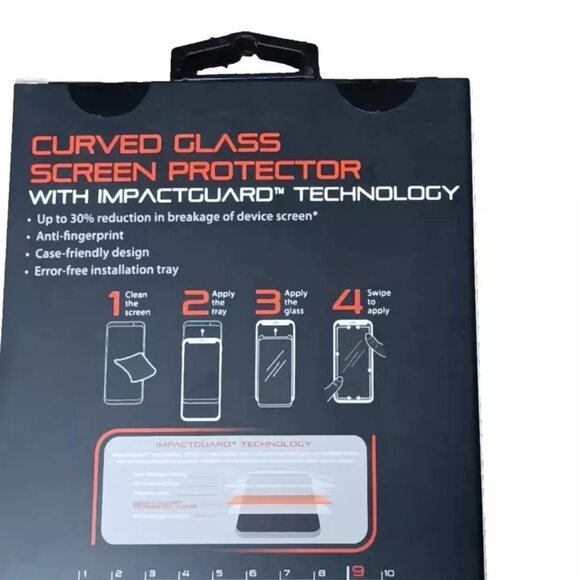 Blackweb Samsung Galaxy S8 screen protector NEW - Picture 3 of 4